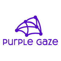 Purple Gaze Company Logo on NeurotechX Amsterdam Netherlands